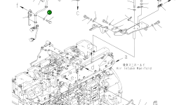 Кронштейн 6262-81-8460 Komatsu
