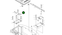 Кронштейн 203-54-63271 Komatsu