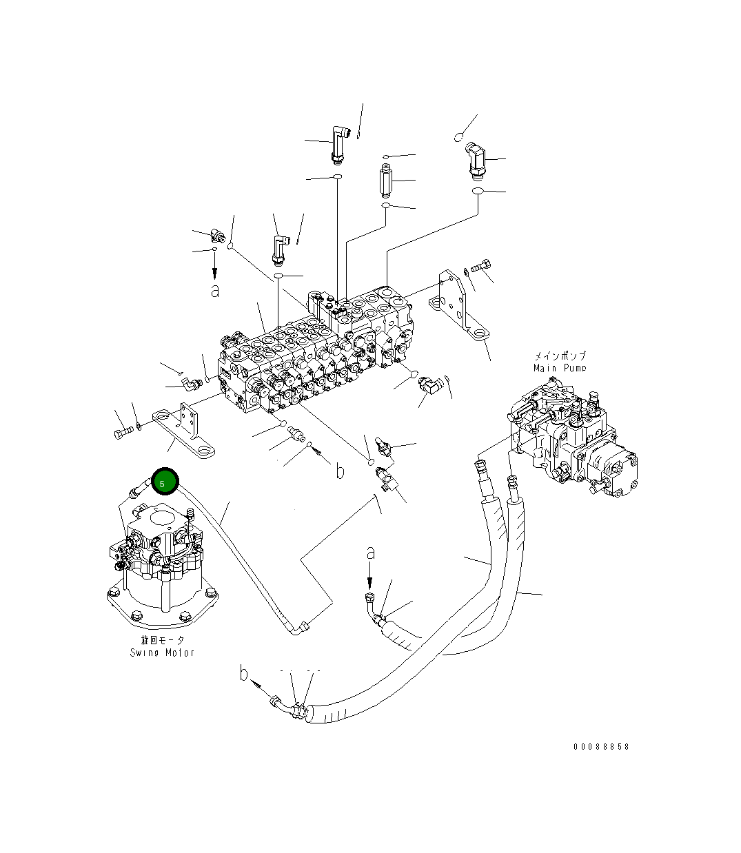 Кронштейн 22F-60-21223 Komatsu