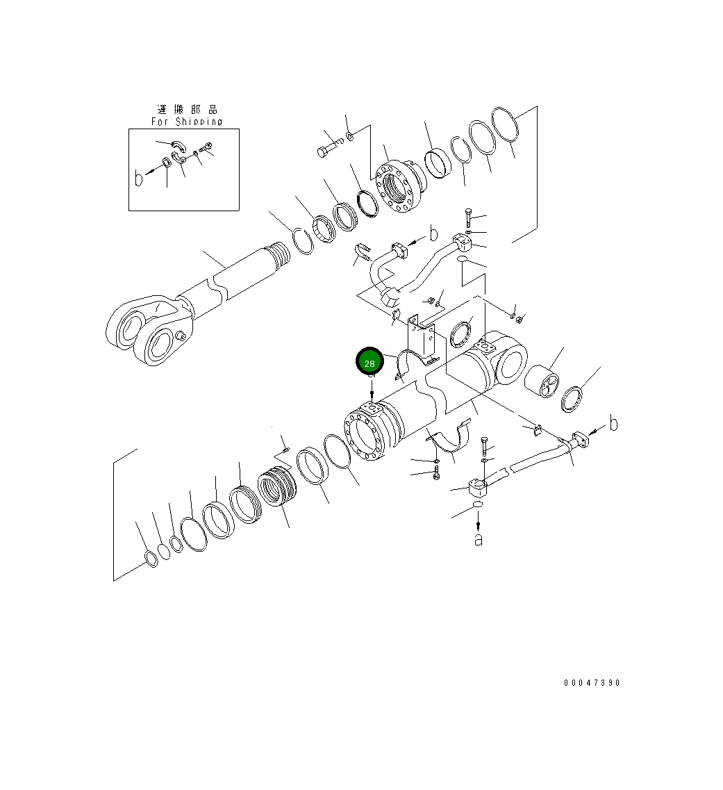 Кронштейн 707-88-28310 Komatsu