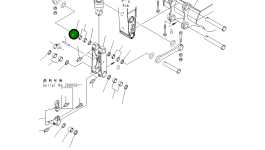 Палец 22U-70-27210 Komatsu