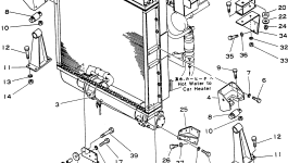 Кронштейн 568-03-11131 Komatsu