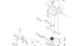 Палец 237-43-17230 Komatsu