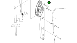 Палец 22F-70-31240 Komatsu