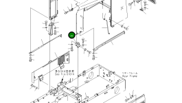 Кронштейн 23D-54-34221 Komatsu