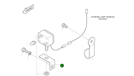 Кронштейн 2197-1237A Komatsu