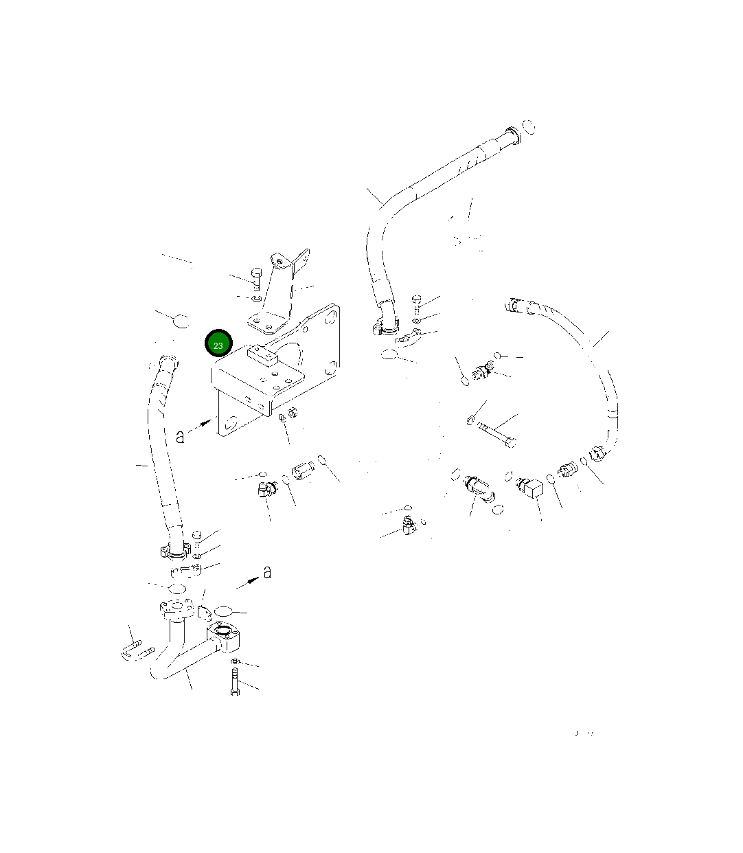 Кронштейн 425-62-42290 Komatsu