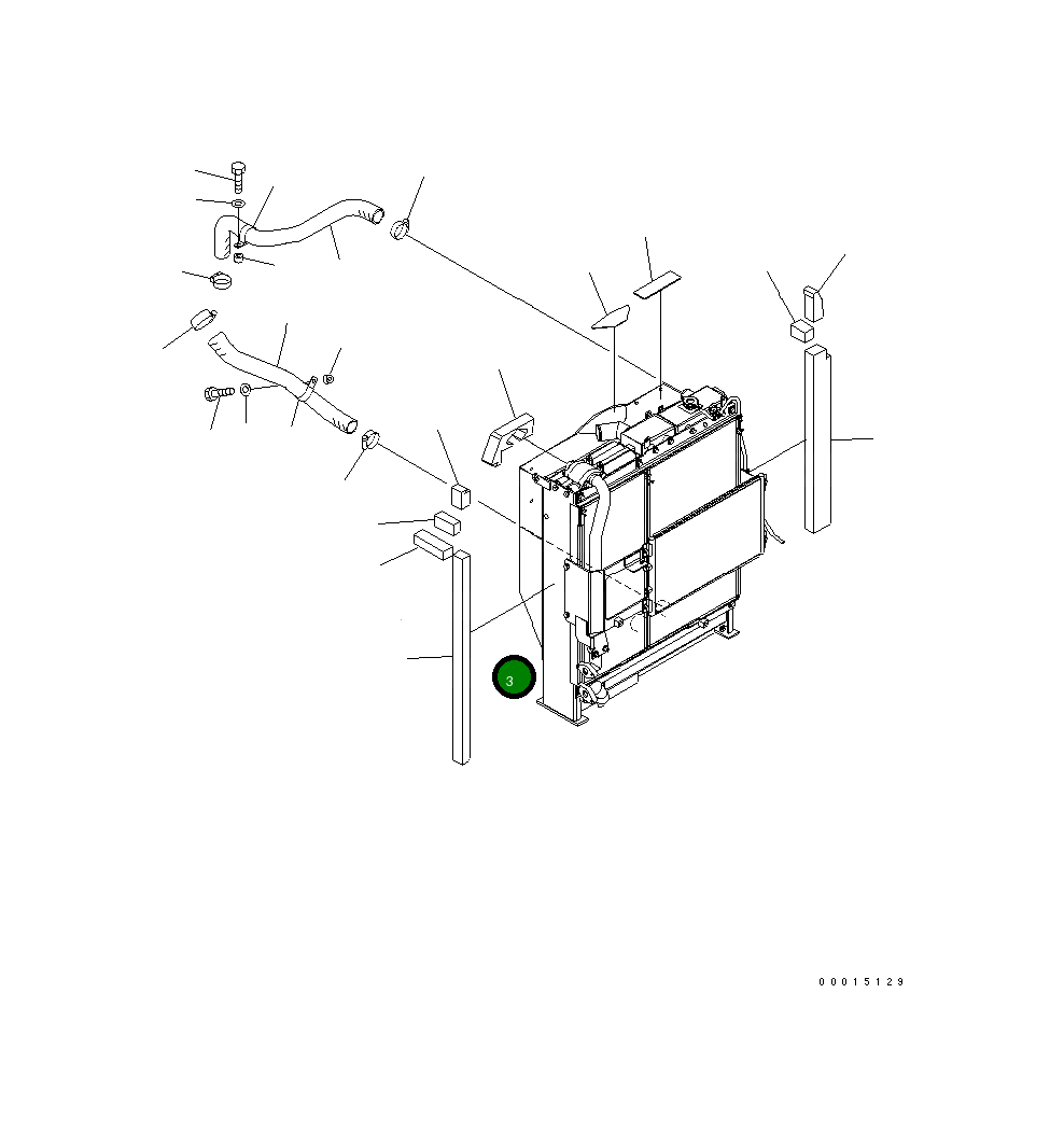 Лист 21K-03-71292 Komatsu