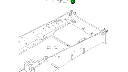 Кронштейн 424-06-44320 Komatsu