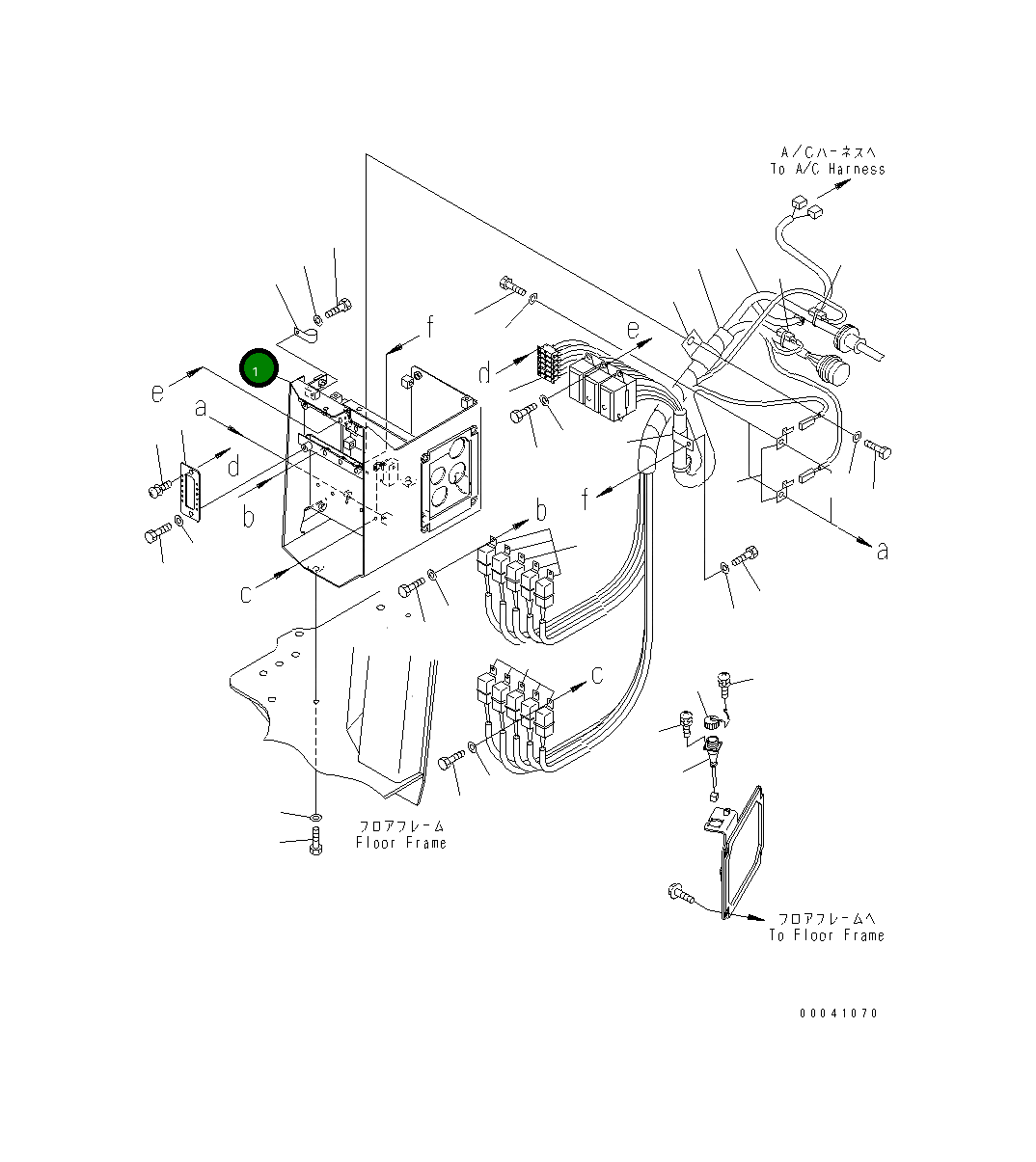 Кронштейн 198-06-71150 Komatsu