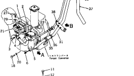 Корпус 135-49-34310 Komatsu