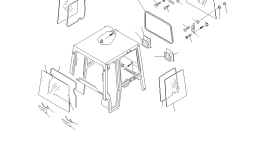 Кронштейн 114-X11-1721 Komatsu