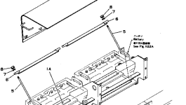 Кронштейн 565-56-13110 Komatsu