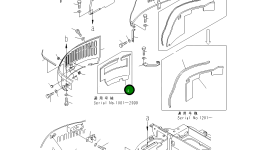 Лист 22F-54-11151 Komatsu