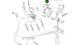 Кронштейн 22J-57-1A131 Komatsu