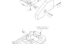 Основание двигателя 26991-41-400 Komatsu