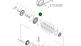 Клетка 23C-25-51161 Komatsu