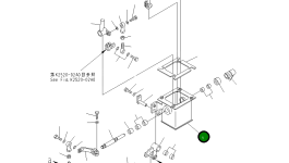 Кронштейн 12G-X54-3231 Komatsu