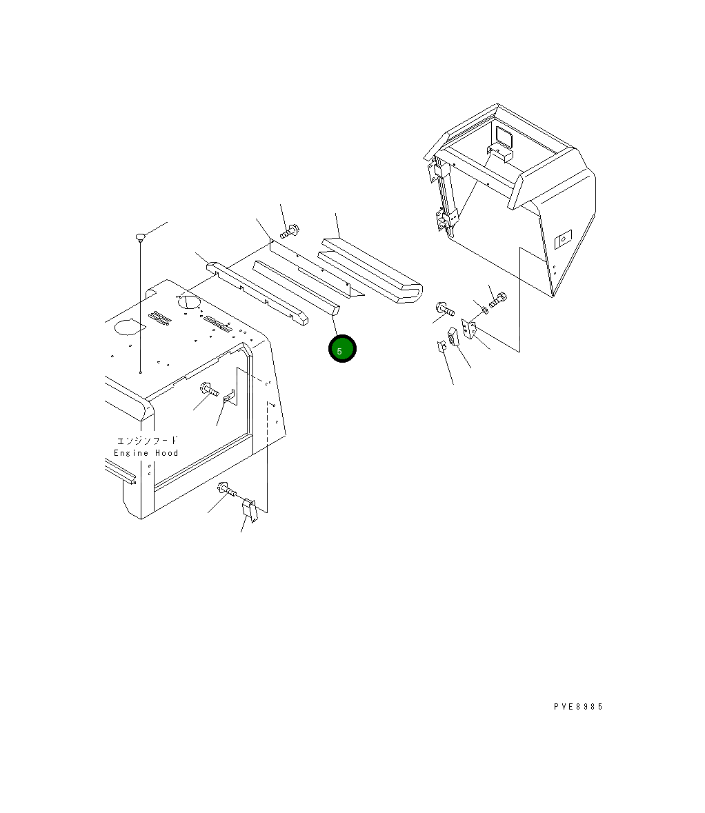 Лист 416-S06-3360 Komatsu