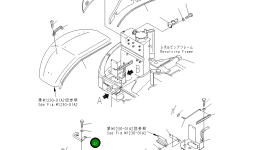 Кронштейн 22M-54-19640 Komatsu