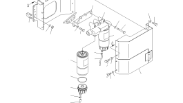 Кронштейн 569-84-81350 Komatsu