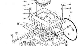 Корпус 102-14-41110 Komatsu