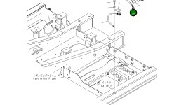 Кронштейн 21K-04-71130 Komatsu