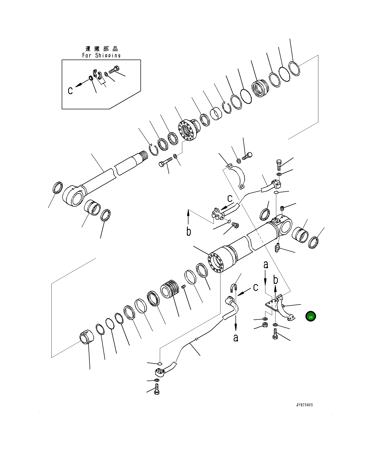 Кронштейн 707-88-25370 Komatsu
