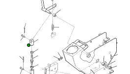 Палец 21D-09-45120 Komatsu