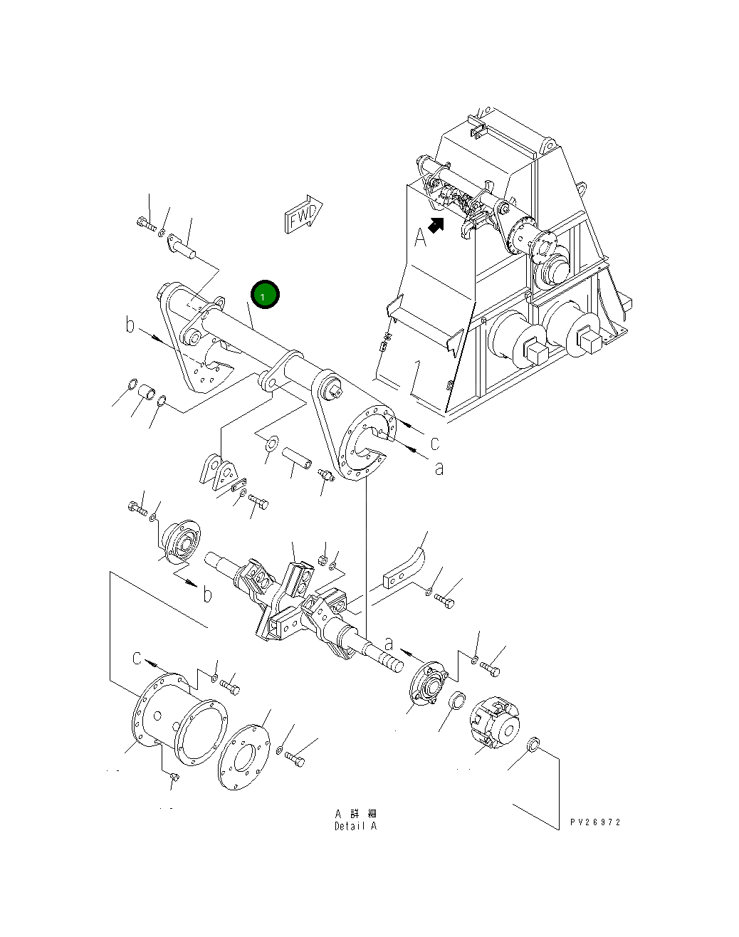 Кронштейн 8288-70-1512 Komatsu