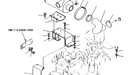 Кронштейн 416-06-22170 Komatsu