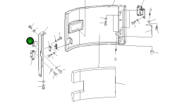 Кронштейн 22U-54-22161 Komatsu