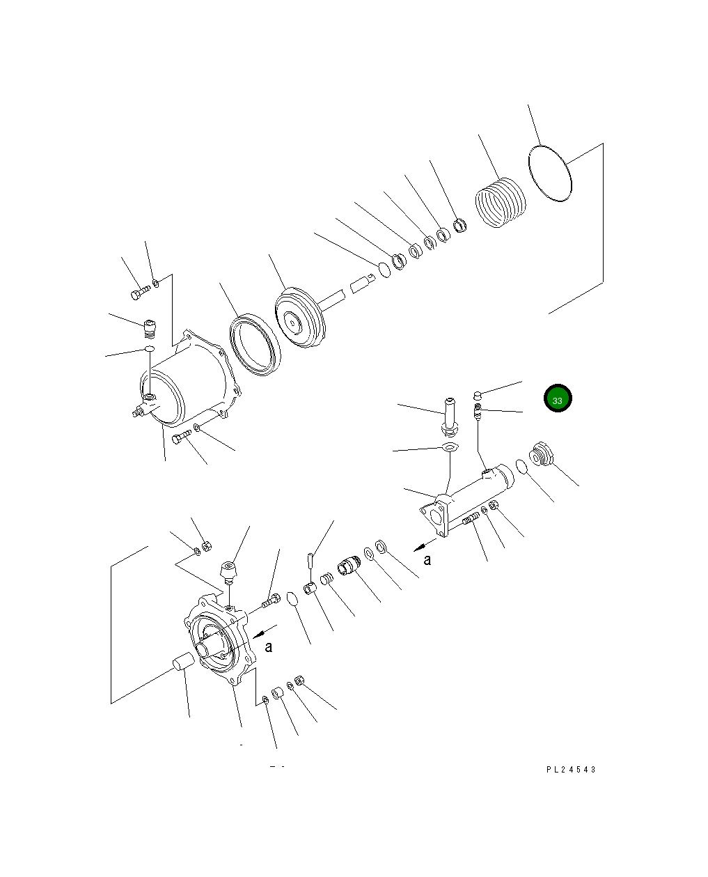 Колпак 567-35-41410 Komatsu