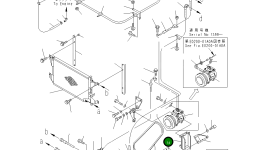 Кронштейн 566-07-6A122 Komatsu
