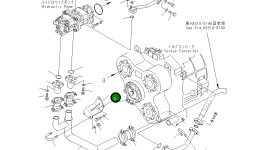 Кронштейн 569-61-81591 Komatsu