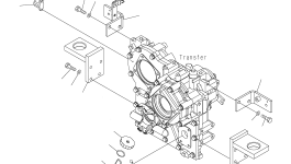 Кронштейн 416-14-31612 Komatsu