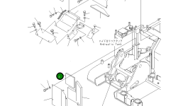 Лист 22B-54-11540 Komatsu