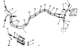 Шланг 07103-50649 Komatsu