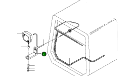 Кронштейн 162 177 Komatsu