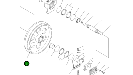 Направляющее колесо 113-30-38211 Komatsu
