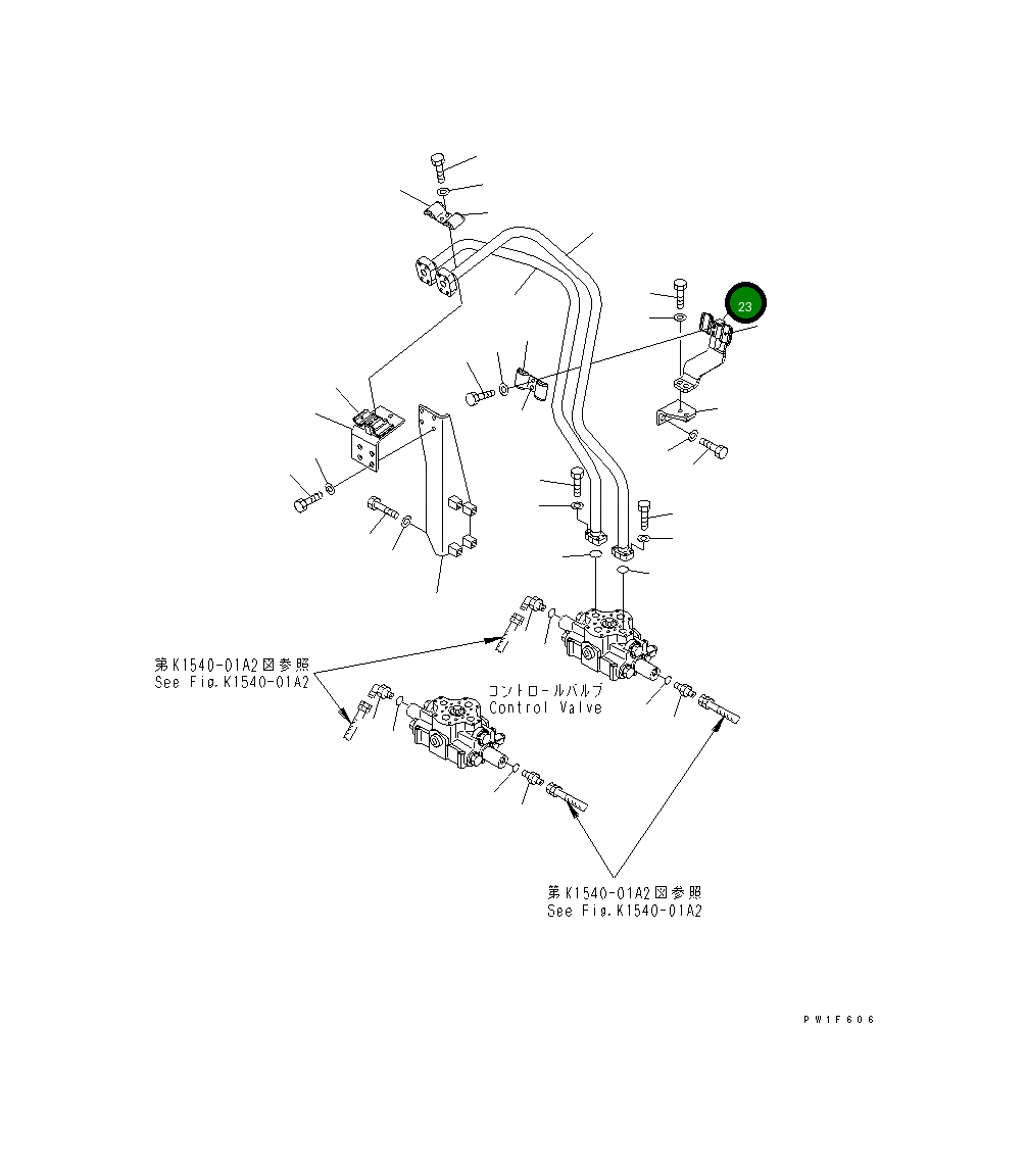 Кронштейн 21M-970-1732 Komatsu