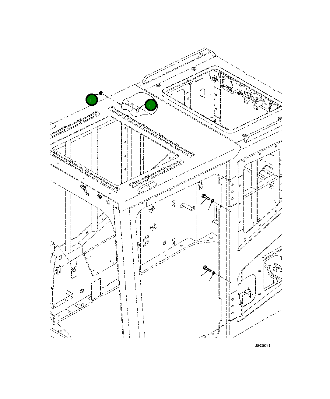 Колпак 207-53-32540 Komatsu
