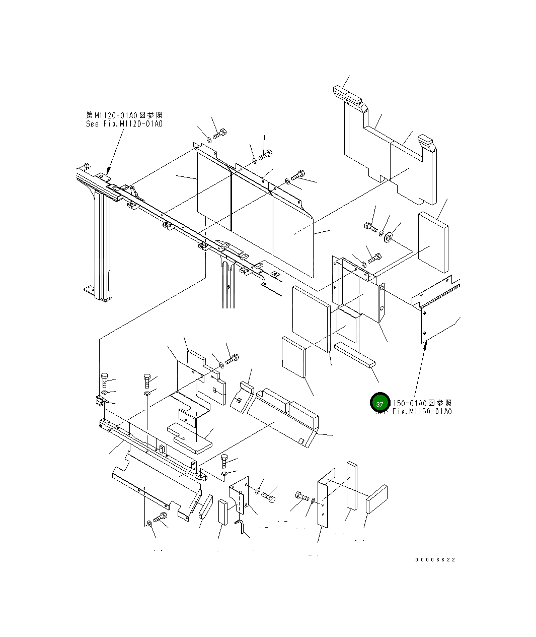 Лист 21M-54-17920 Komatsu