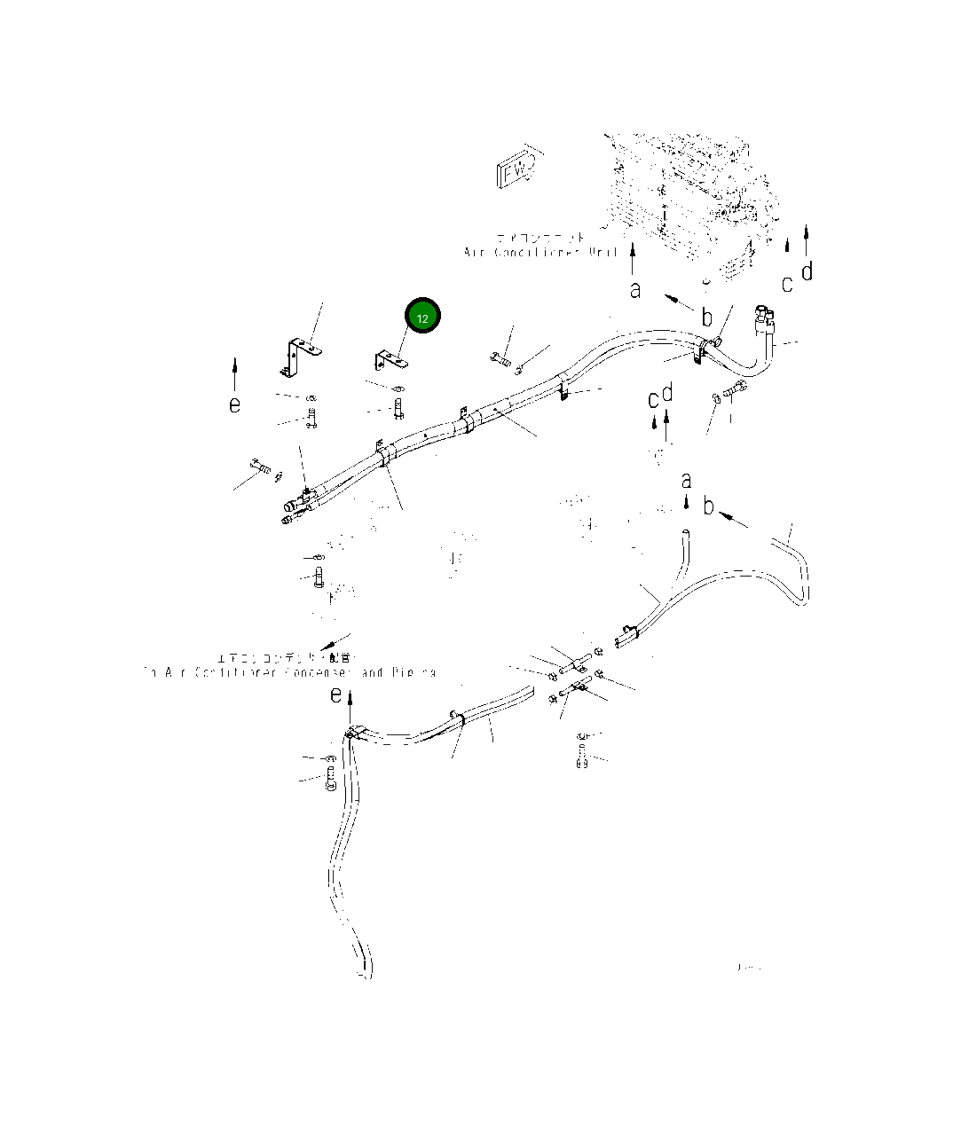 Кронштейн 419-07-55430 Komatsu