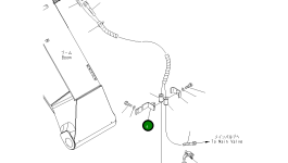 Кронштейн 22U-62-27610 Komatsu