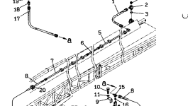 Трубка 8253-62-1330 Komatsu