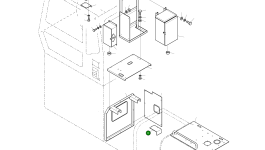 Кронштейн 2197-1584 Komatsu