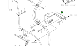 Кронштейн 419-07-32110 Komatsu