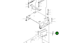Отделка 22B-43-23590 Komatsu