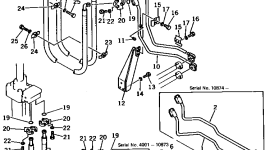 Трубка 196-61-11151 Komatsu